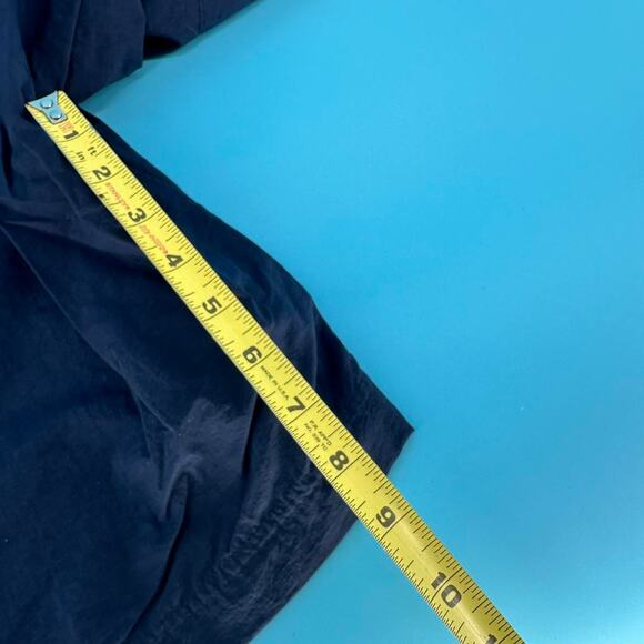 Perfect Vintage Nike Swim Trunks / Shorts Swoosh Mens size 32 x 9 Navy - Picture 5 of 6